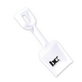 White 8" Plastic Shovel